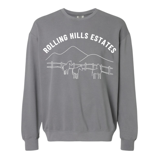 Rolling Hills Estates Crewneck Sweatshirt